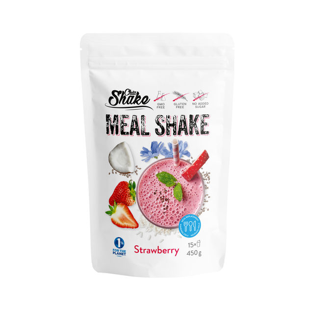 Chia Shake Meal Shake jahoda 450g 15 jedál