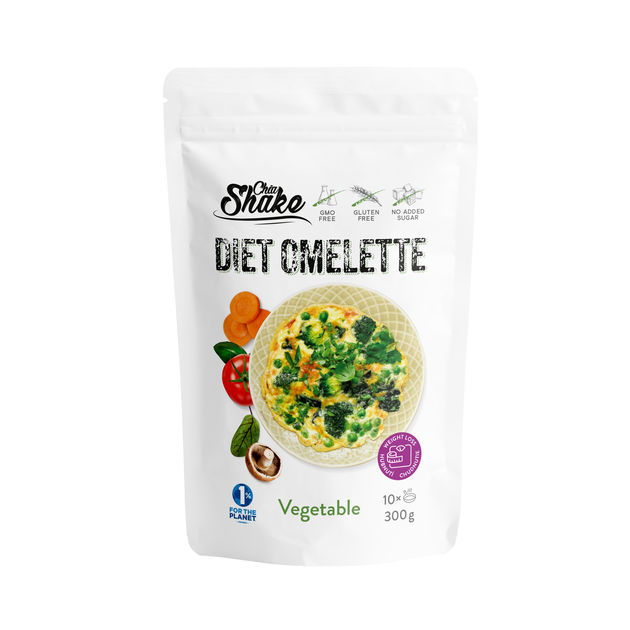 Chia Shake diétna omeleta zeleninová 300g 10 jedál