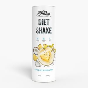 Chia Shake veľký diétny kokteil kokos a ananás