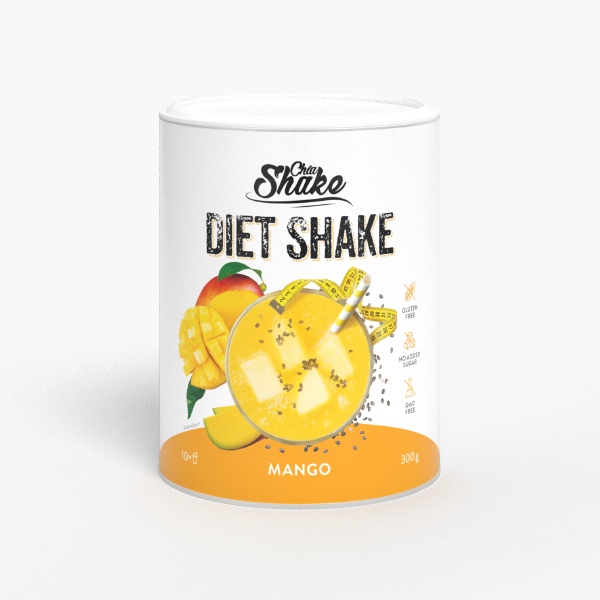 Chia Shake diétny kokteil mango 300g 10 jedál